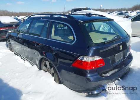 2008 BMW 535Xi z USA, uszkodzony, nr VIN WBAPT73568CX01509